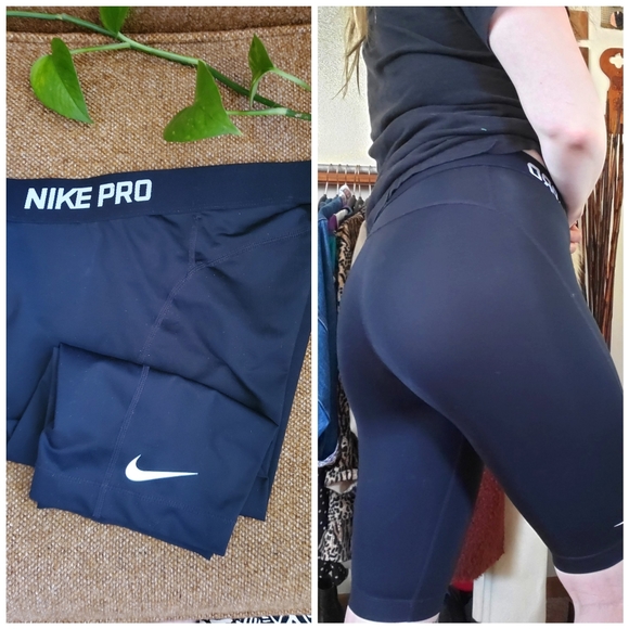 Nike Pants - 🌵Nike Pro Long Biker Shorts Dri-Fit